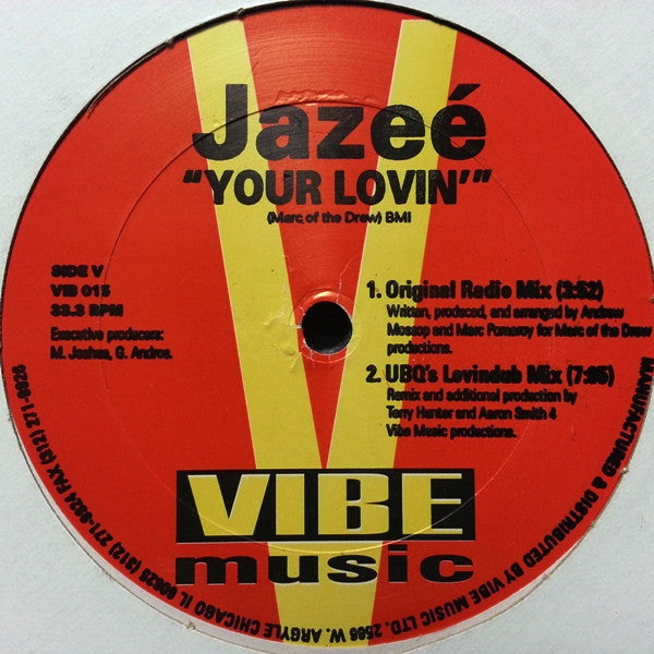 Your Lovin' Jazeé