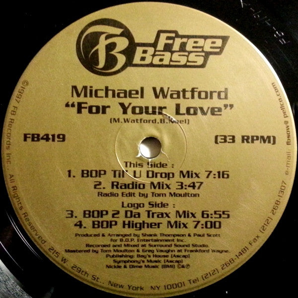 For Your Love 2 Michael Watford