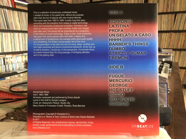 Homemade Music Vol. II (1983-1999) Enrico Serotti