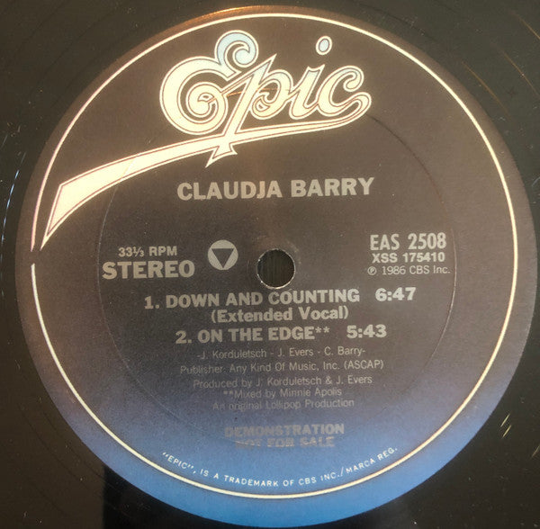 Down And Counting 3 Claudja Barry