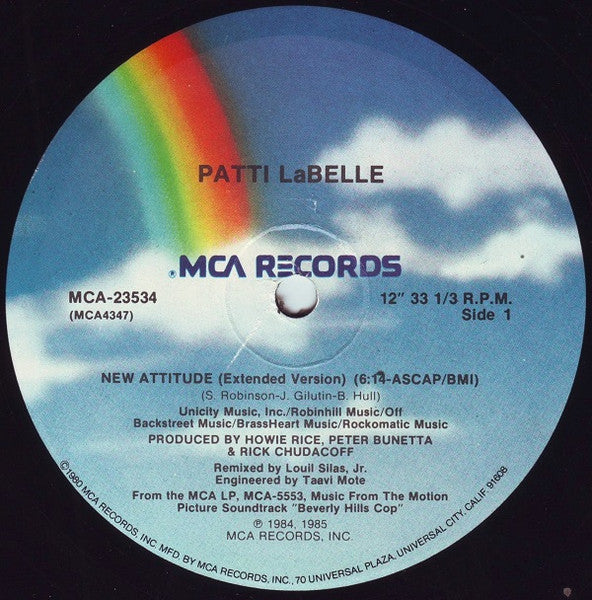 Nouvelle Attitude / Axel F Patti LaBelle, Harold Faltermeyer