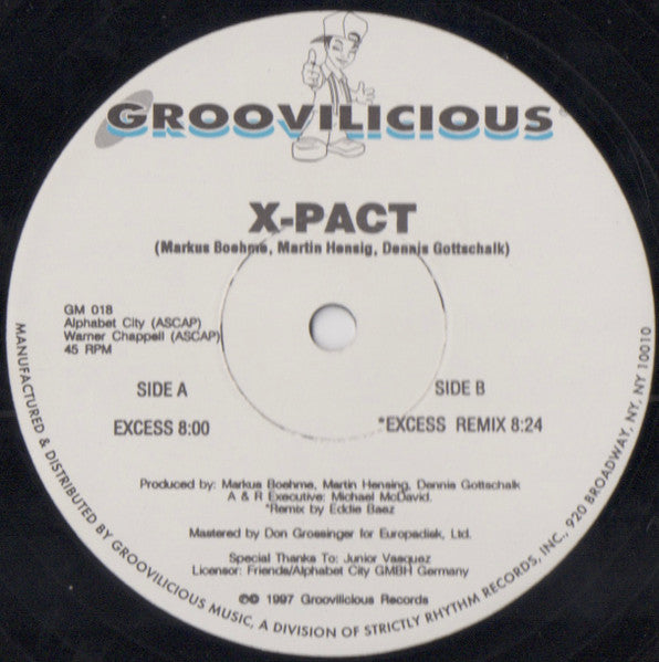 Excess ('97 Remix By Eddie Baez) | Rectangle Triangle  