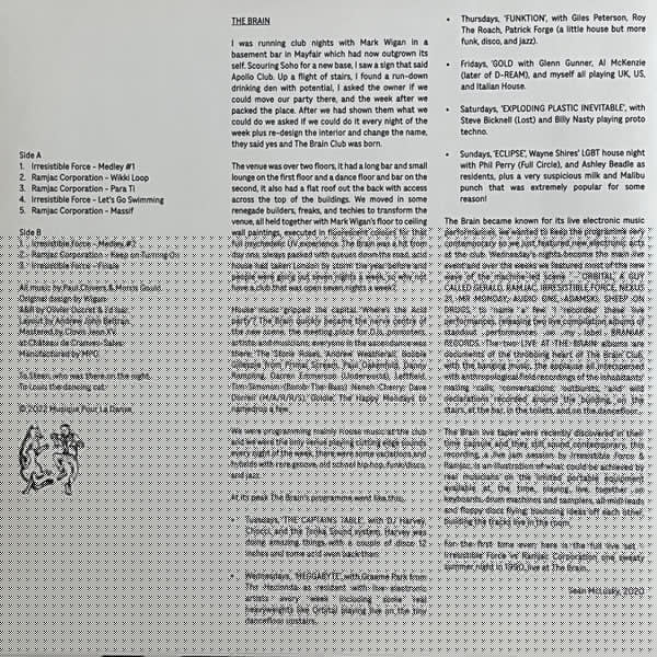 En direct du cerveau 1990 La Force Irrésistible, Ramjac Corporation