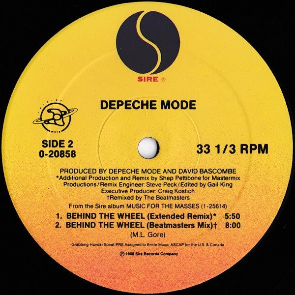 Derrière le volant / Route 66 (Megamix) Depeche Mode