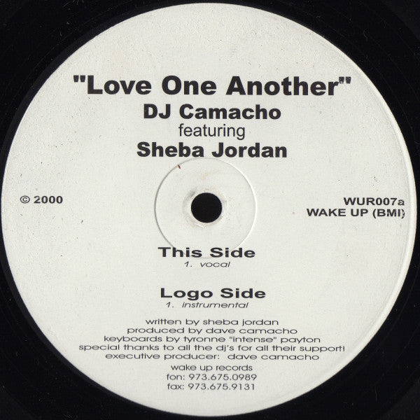 Love One Another David Camacho,Sheba Jordan