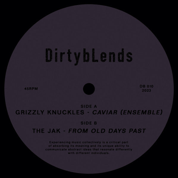 Caviar (Ensemble) / From Old Days Past Grizzly Knuckles, Le Jak (2)
