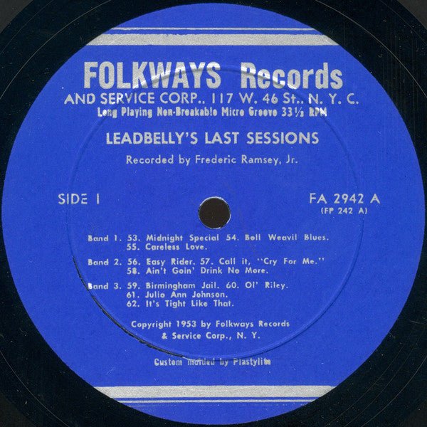 Leadbelly's Last Sessions Volume Two Leadbelly