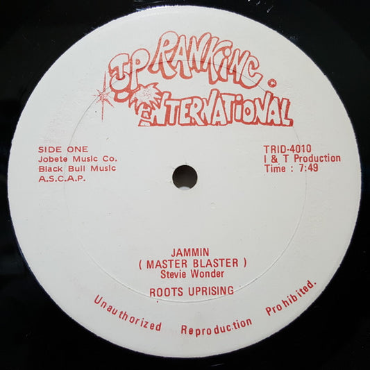 Jammin (Master Blaster) / Ranking Jam | Rectangle Triangle