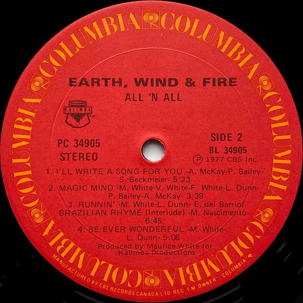 All 'N All 2 Earth, Wind & Fire