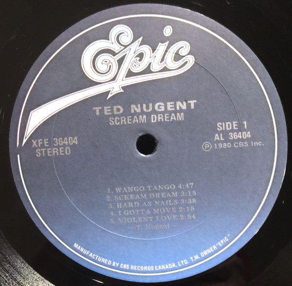 Scream Dream Ted Nugent