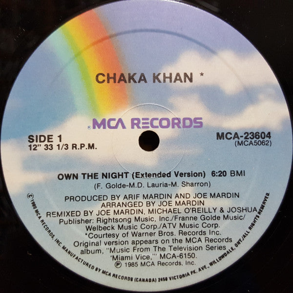 Own The Night Chaka Khan