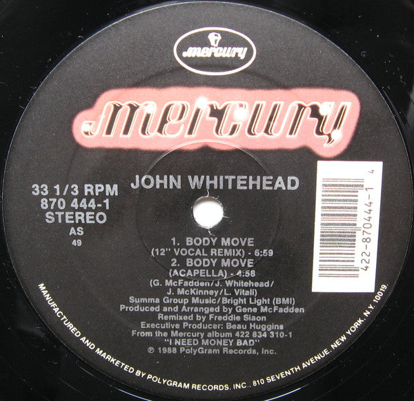 Mouvement du corps John Whitehead