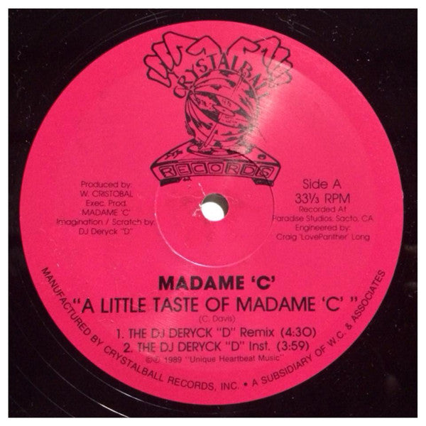Un petit avant-goût de Madame 'C' Madame 'C'