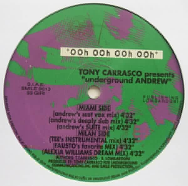 Oh oh oh oh oh Tony Carrasco, Andrew Underground