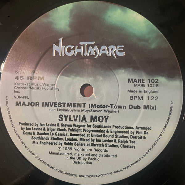 Major Investment Sylvia Moy