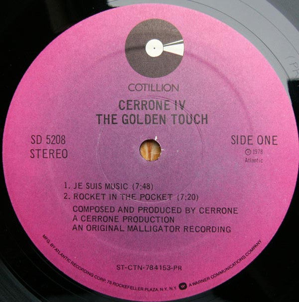Cerrone IV - The Golden Touch | Rectangle Triangle