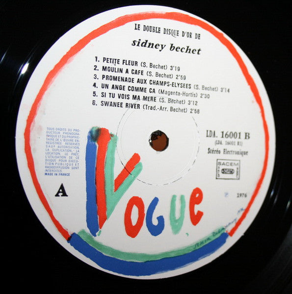 Le Double Disque D'or De Sidney Bechet | Rectangle Triangle