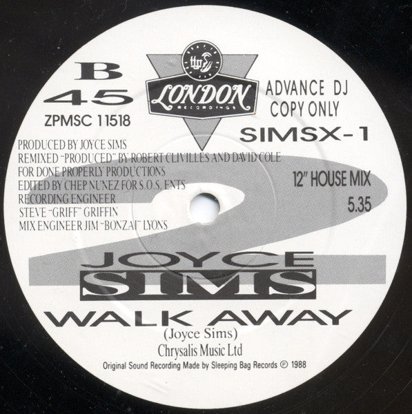 Walk Away (The 12" Selection) | Rectangle Triangle
