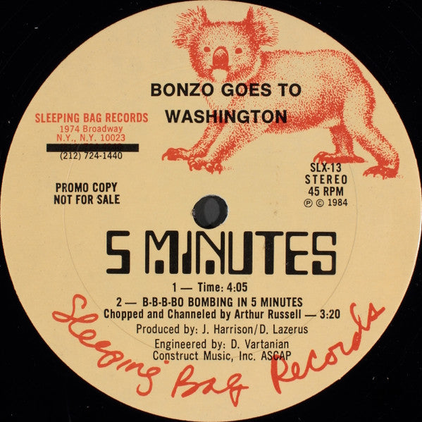 5 minutes Bonzo se rend à Washington