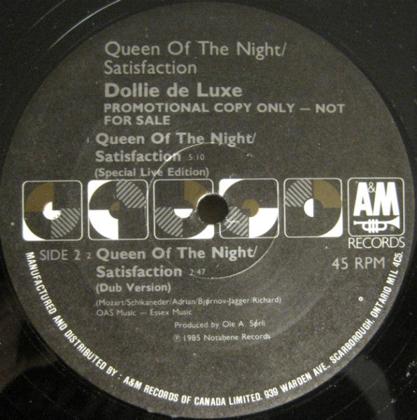 Queen Of The Night / Satisfaction Dollie De Luxe
