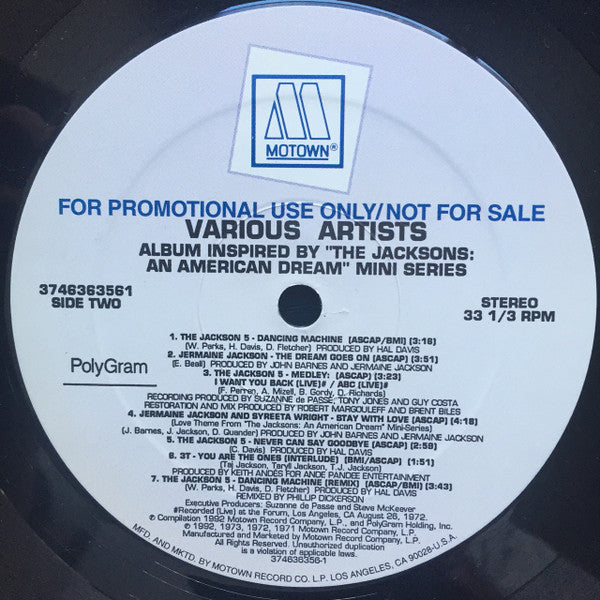 Album Inspired By "The Jacksons: An American Dream" Mini Series | Rectangle Triangle