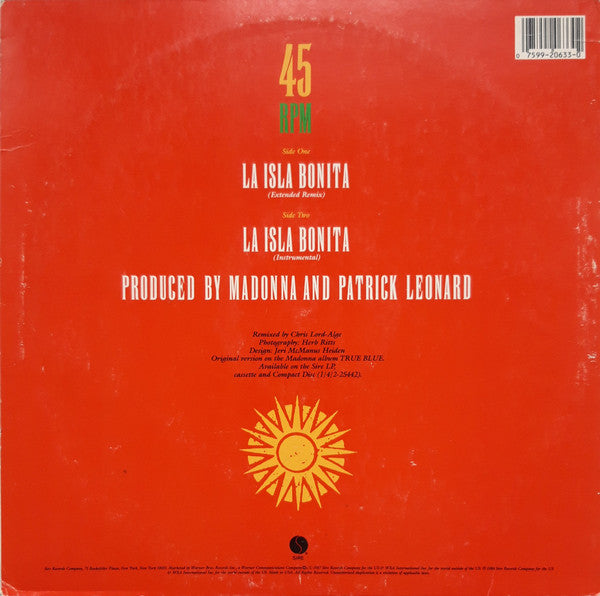La Isla Bonita | Rectangle Triangle  
