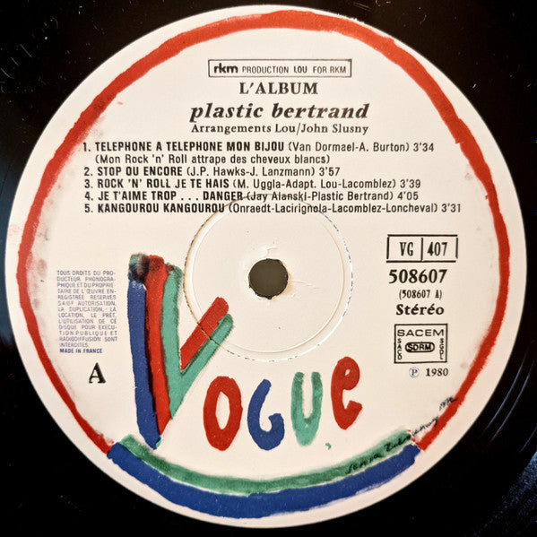 L'Album 2 Plastic Bertrand