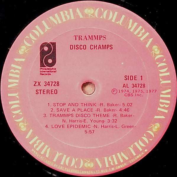 Champions du disco Les Trammps