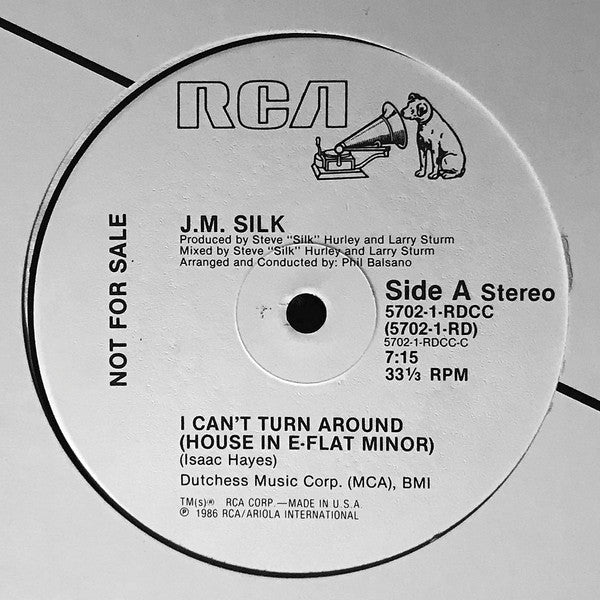 I Can't Turn Around J.M. Silk