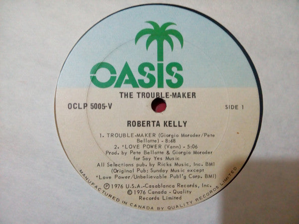 Fauteur de troubles Roberta Kelly