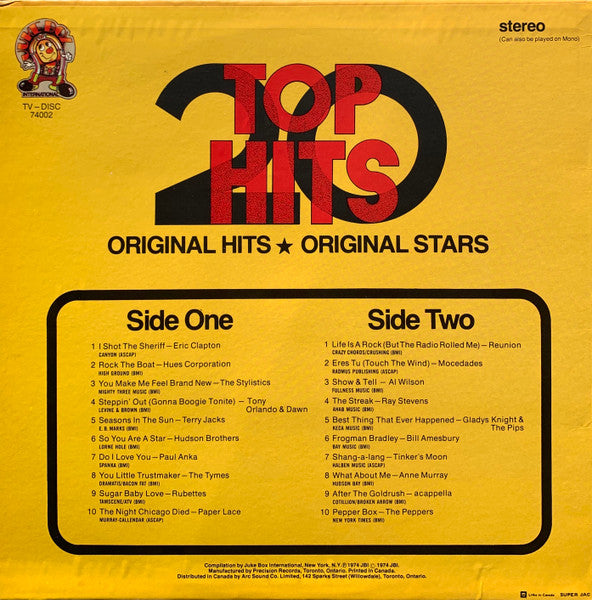 20 Top Hits | Rectangle Triangle  