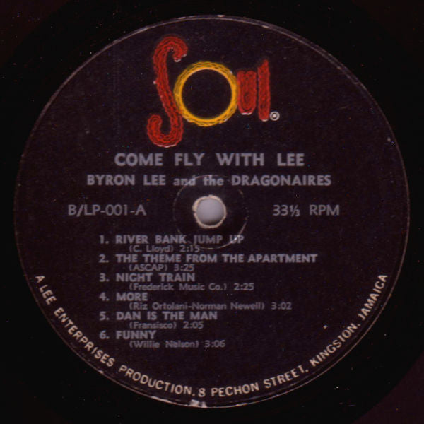 Come Fly With Lee Byron Lee And The Dragonaires