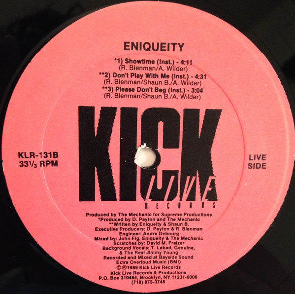 Showtime Eniquity