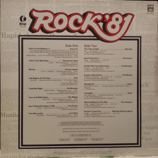 Rock '81 | Rectangle Triangle  