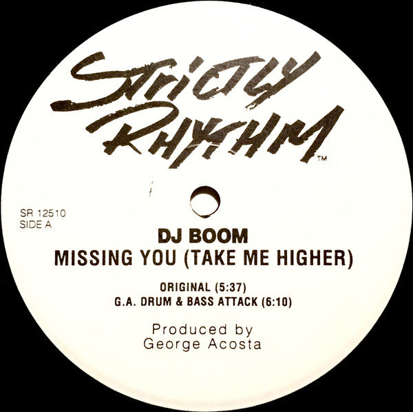 Missing You (Take Me Higher) DJ Boom