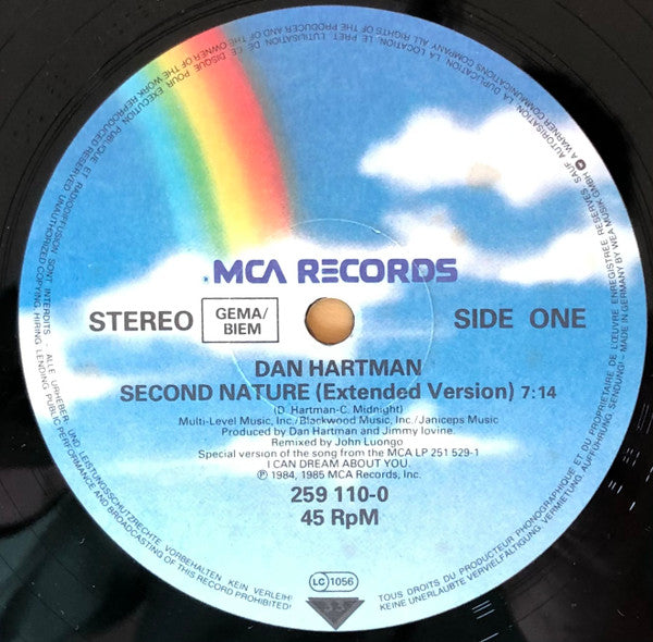Second Nature Dan Hartman