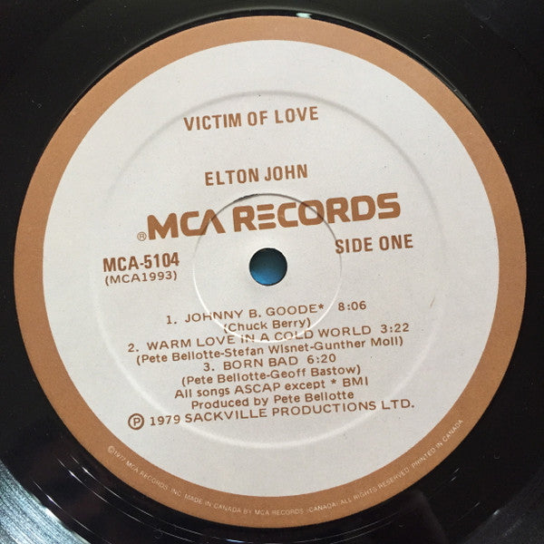 Victime de l'amour Elton John