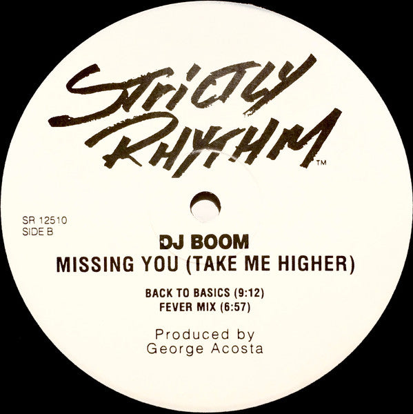 Missing You (Take Me Higher) DJ Boom