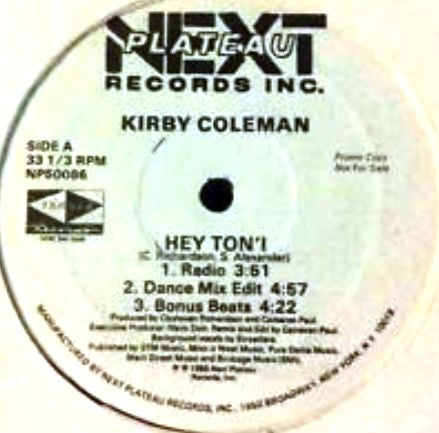 Hey Ton'i Kirby Coleman