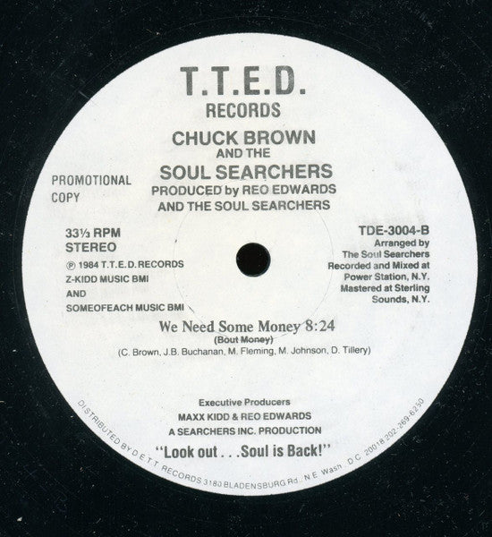 We Need Some Money 3 Chuck Brown & The Soul Searchers