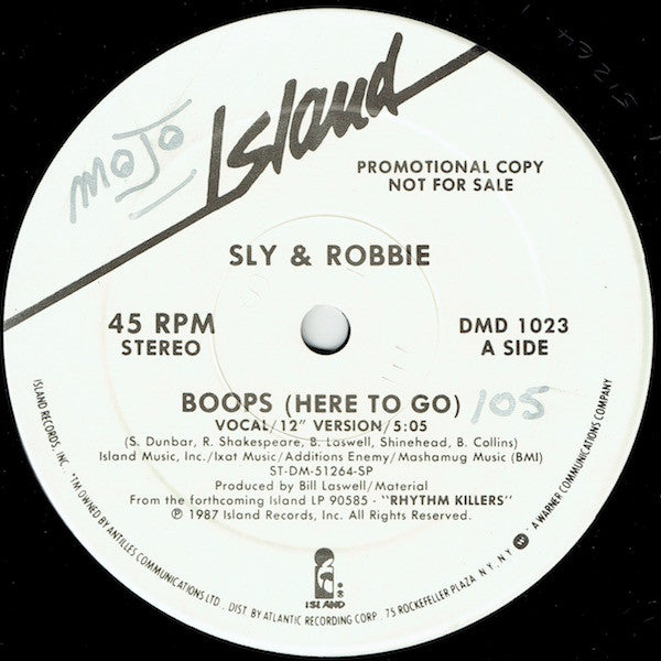 Boops (Here To Go) Sly & Robbie