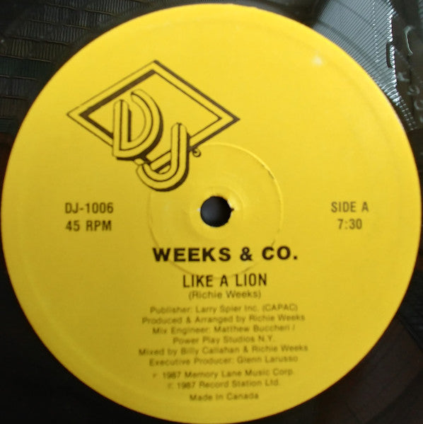 Comme un lion Semaines &amp; Cie.