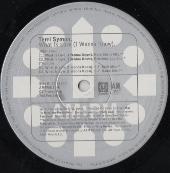 What Is Love (I Wanna Know) Terri Symon