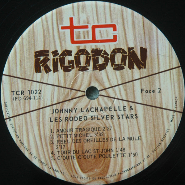 Johnny Lachapelle &amp; Les Rodéo Silver Stars Johnny Lachapelle