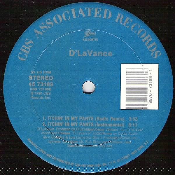 Itchin' In My Pants D'LaVance