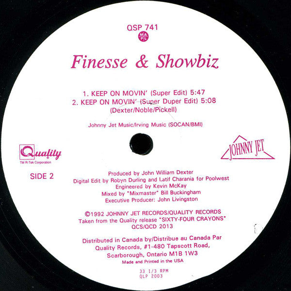 Keep On Movin' 2 Finesse & Showbiz