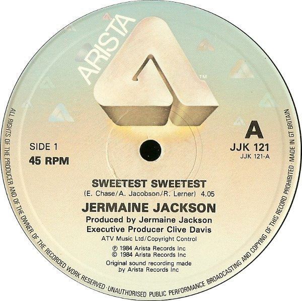 Sweetest Sweetest Jermaine Jackson