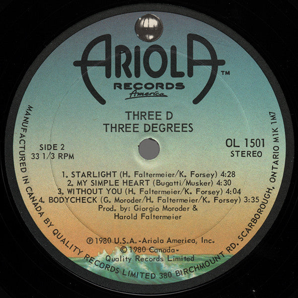 Three D The Three Degrees