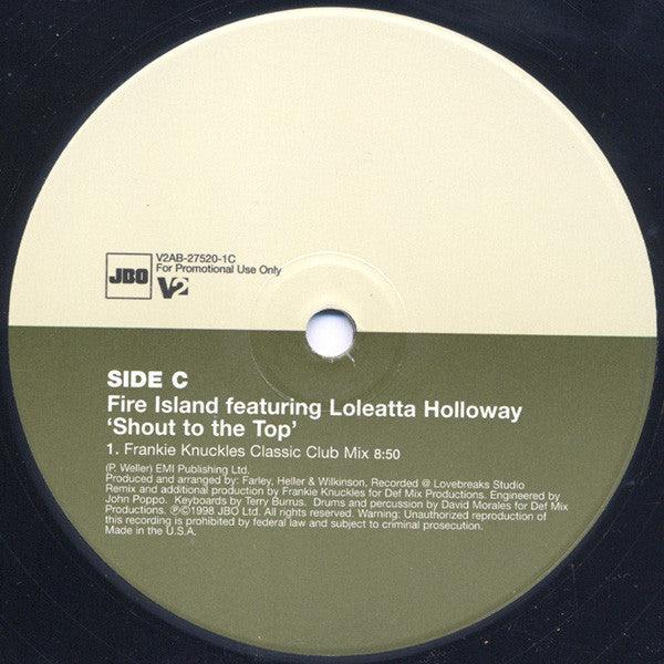 Crier au sommet Fire Island,Loleatta Holloway
