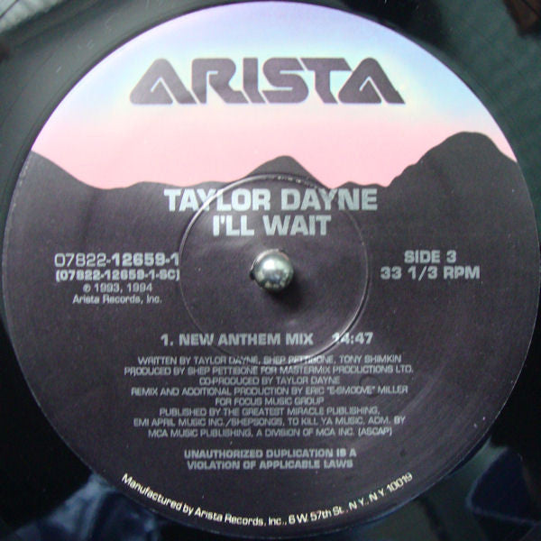 J'attendrai Taylor Dayne